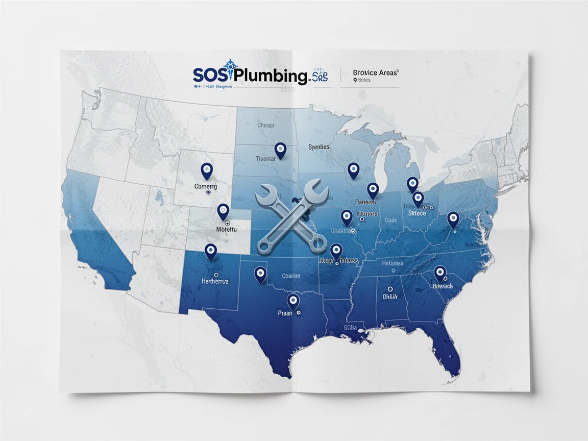 Plumbing Service Areas Map