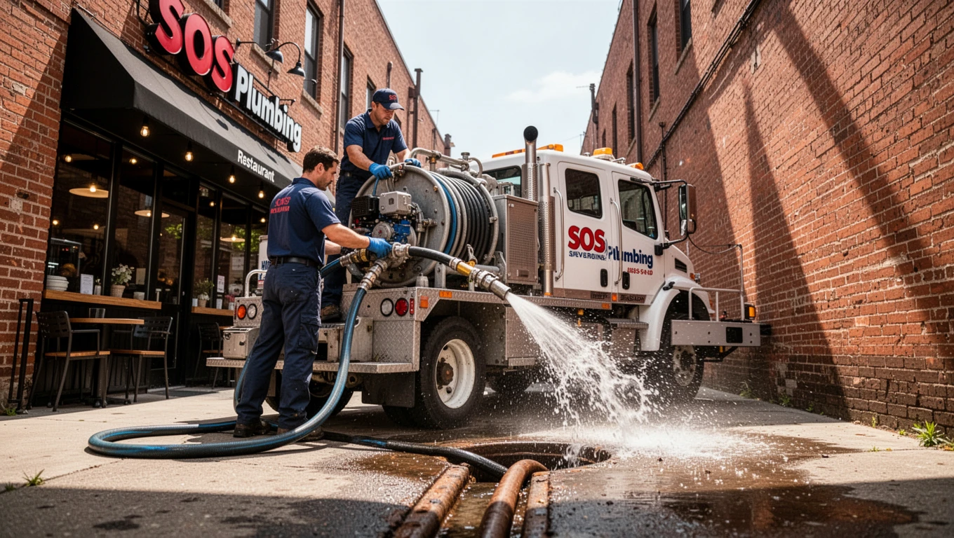 Commercial Sewer Jetting