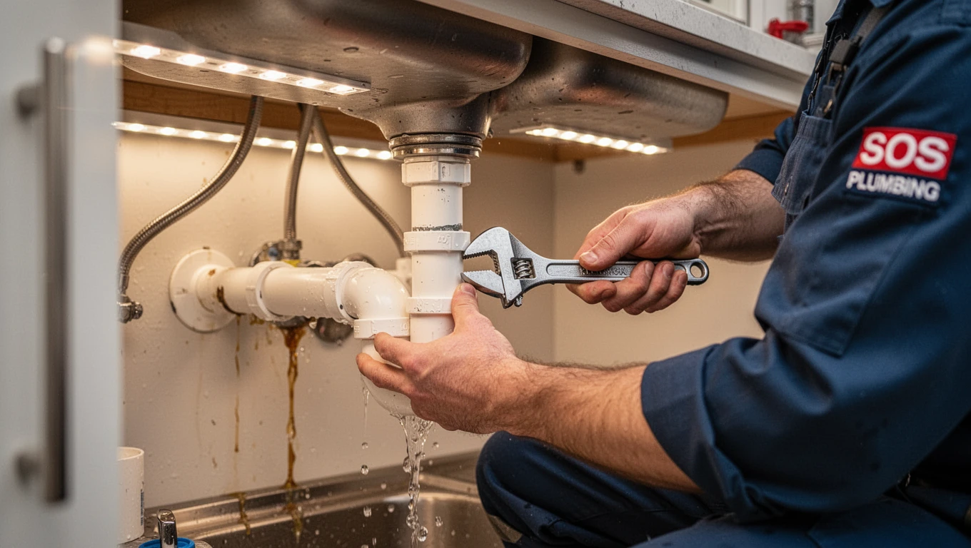 Leak Under Kitchen Sink Repair
