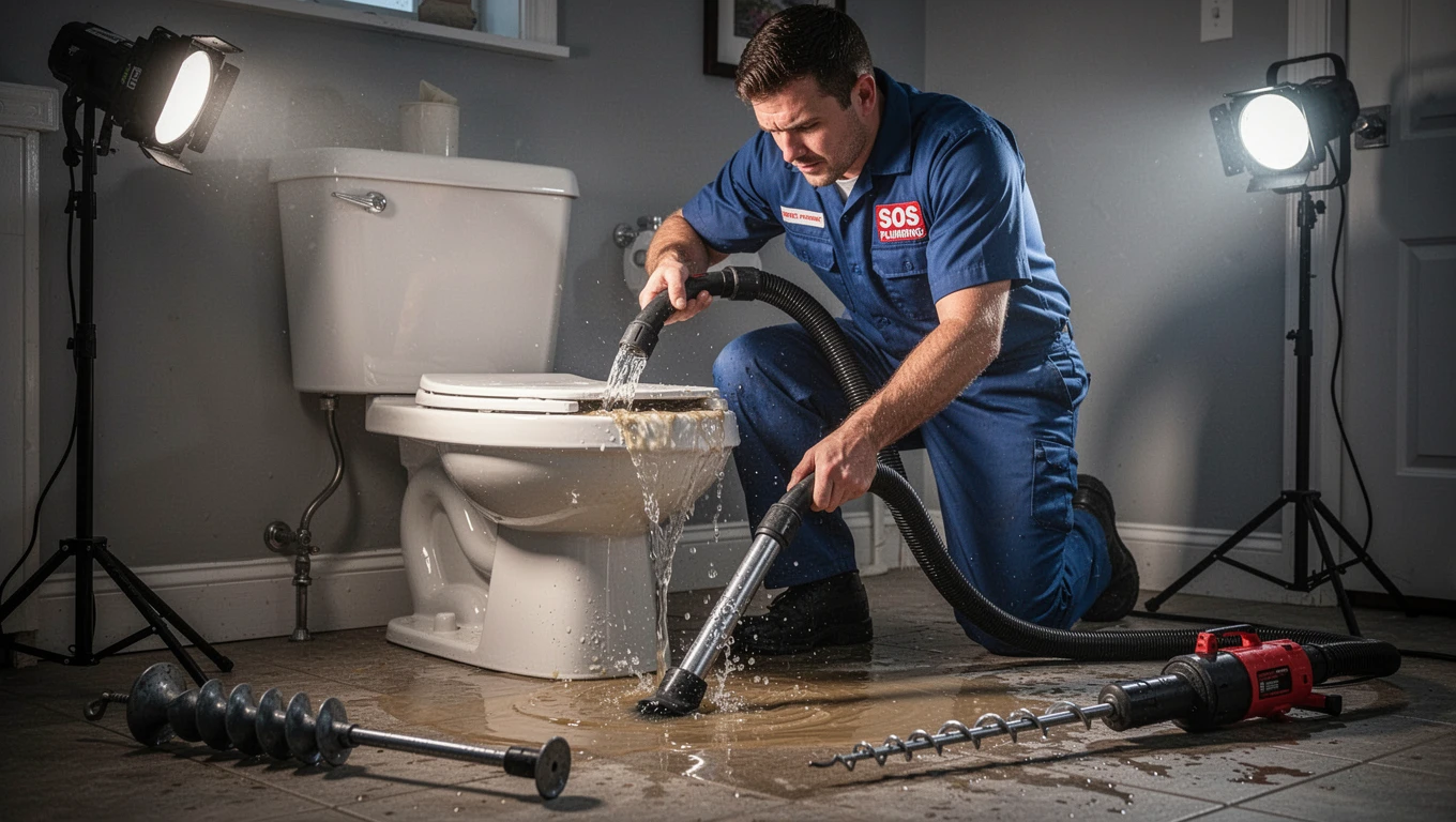 Overflowing Toilet Repair