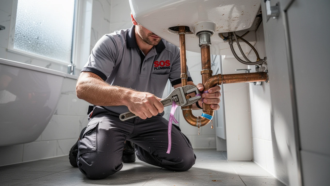 Bathroom Leaks Pipe Repair
